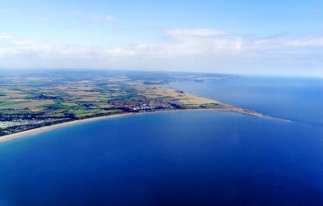 Arial View - Approaching Filey